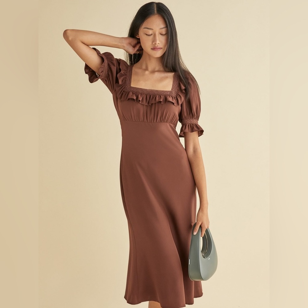 REFORMATION Fifer Dress 100% SILK